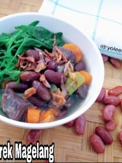 Foto resep SOP Senerek Magelang