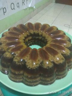 Foto resep Puding lumut gula merah dan coklat