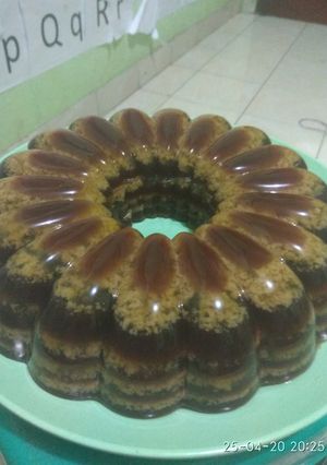 Foto resep Puding lumut gula merah dan coklat