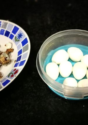 Foto principal de Huevos de codorniz cocidos