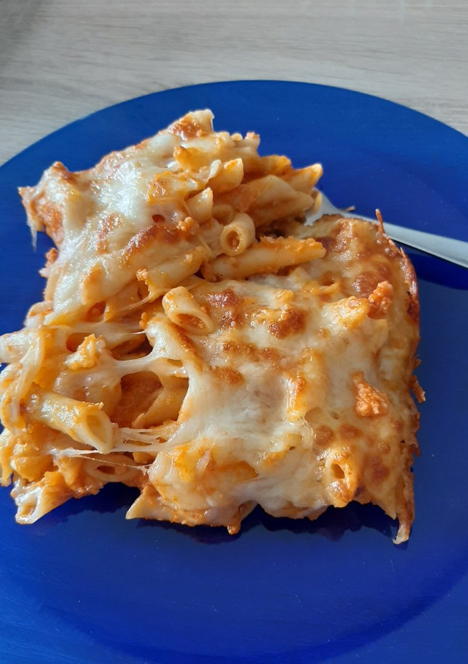 Una foto de Macarrones gratinados