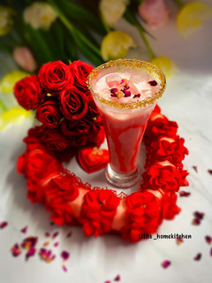 A picture of Rose Lassi.