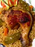 Nasi Kari (dari sisa kuah opor kuning)