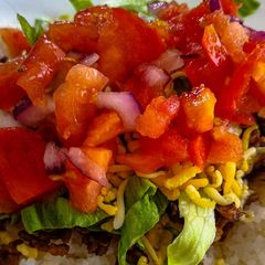 A picture of (Dutch) Taco Rice.