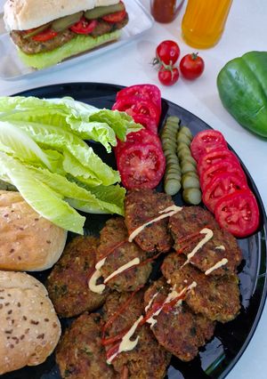 عکسی از دستور کتلت سوسیس