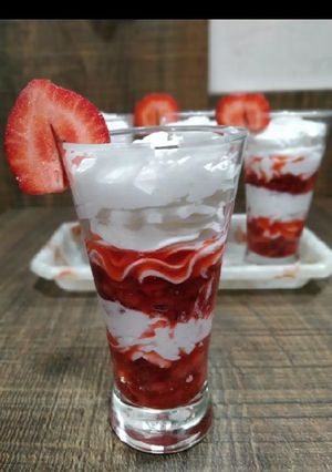 A picture of Strawberry dessert.