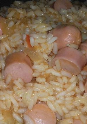 Una foto de Guiso de salchichas