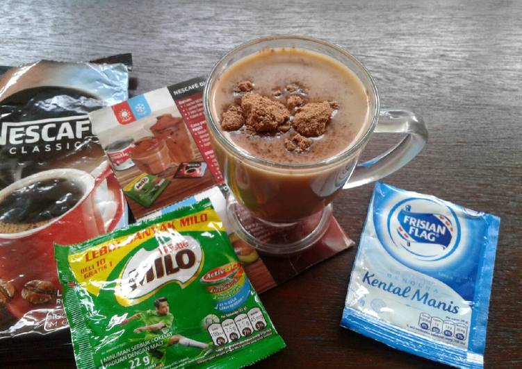 Langkah Mudah untuk Membuat 225. Kopi Dinosaurus Hangat, Lezat Sekali