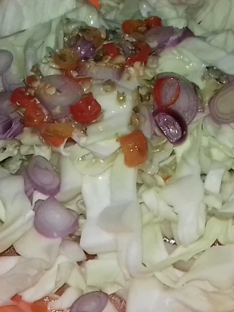 Cara Sederhana Membuat Resep  Simple salad😉 yang Lezat Sekali, Enak Banget