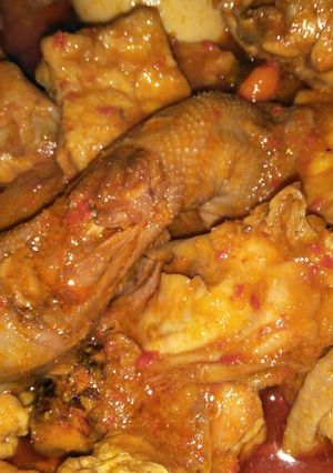Foto resep Ayam bumbu merah