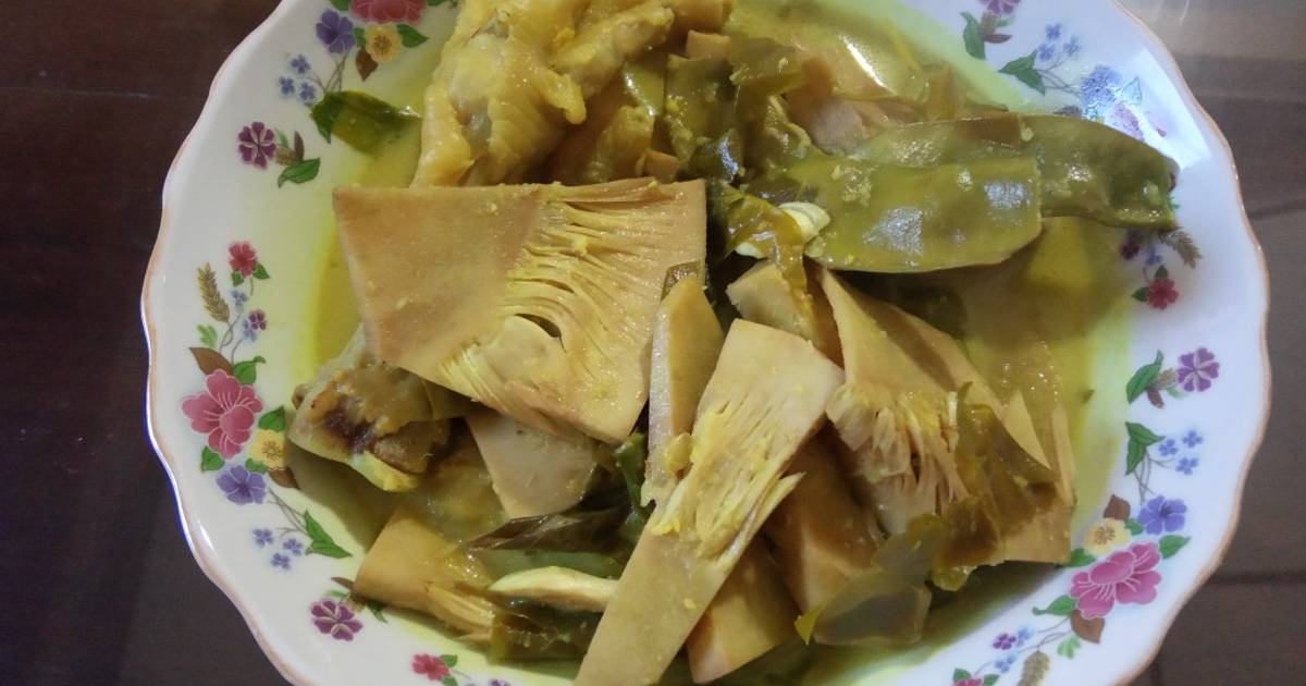 Resep Sayur Nangka Muda Dan Koro Oleh Sahabatku Cookpad