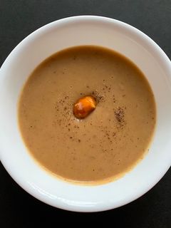 Hình của món Soup hạt dẻ.