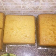 A picture of Sponge cake.