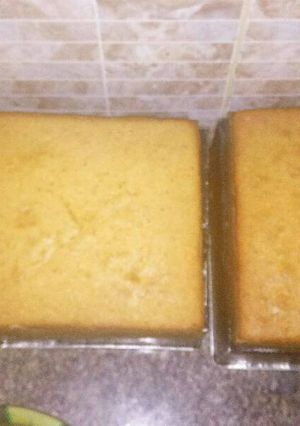 A picture of Sponge cake.