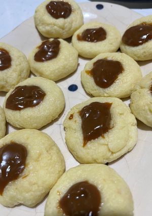 Una foto de Pepas dulce de leche