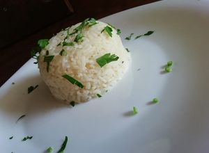 Una foto de Arroz pilaf