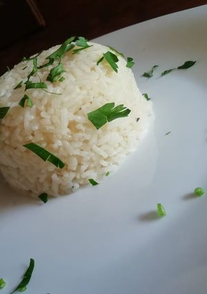 Una foto de Arroz pilaf