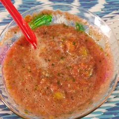 A picture of Sour and sweet tomato chutney.