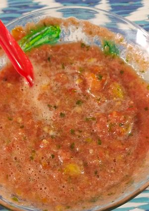 A picture of Sour and sweet tomato chutney.