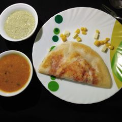 A picture of Cheese corn dosa.