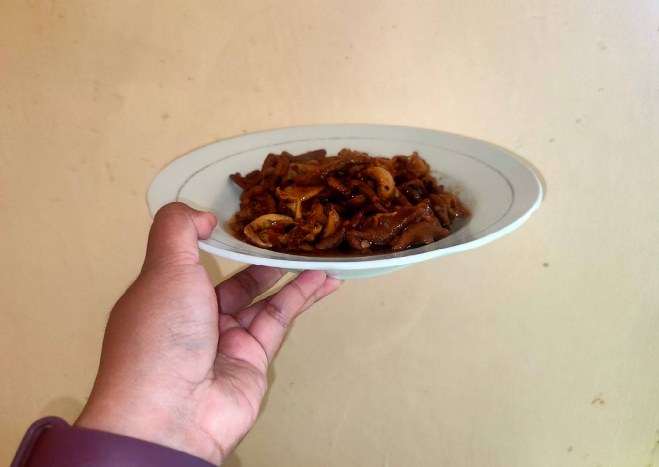 Usus Ayam Goreng Masak Kecap