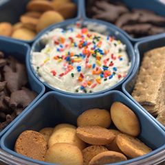A picture of Funfetti Dip/ 90’s Dunkaroo Dip / cake Dip.