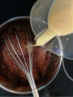 Una foto de Crema pastelera de chocolate 🍫