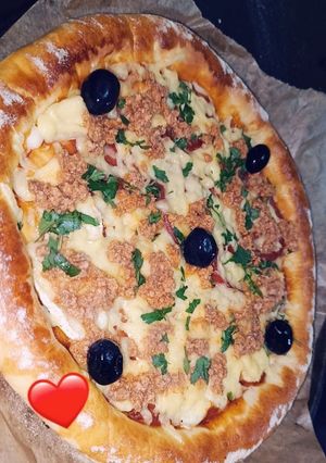 صورة لوصفة بيتزا محشي بالفرماج