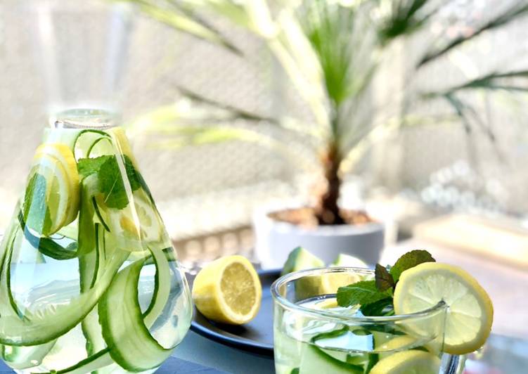 Recipe: Delicious Eau fraîche detox