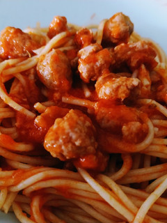 Una foto de Spaghetti estilo mi suegra