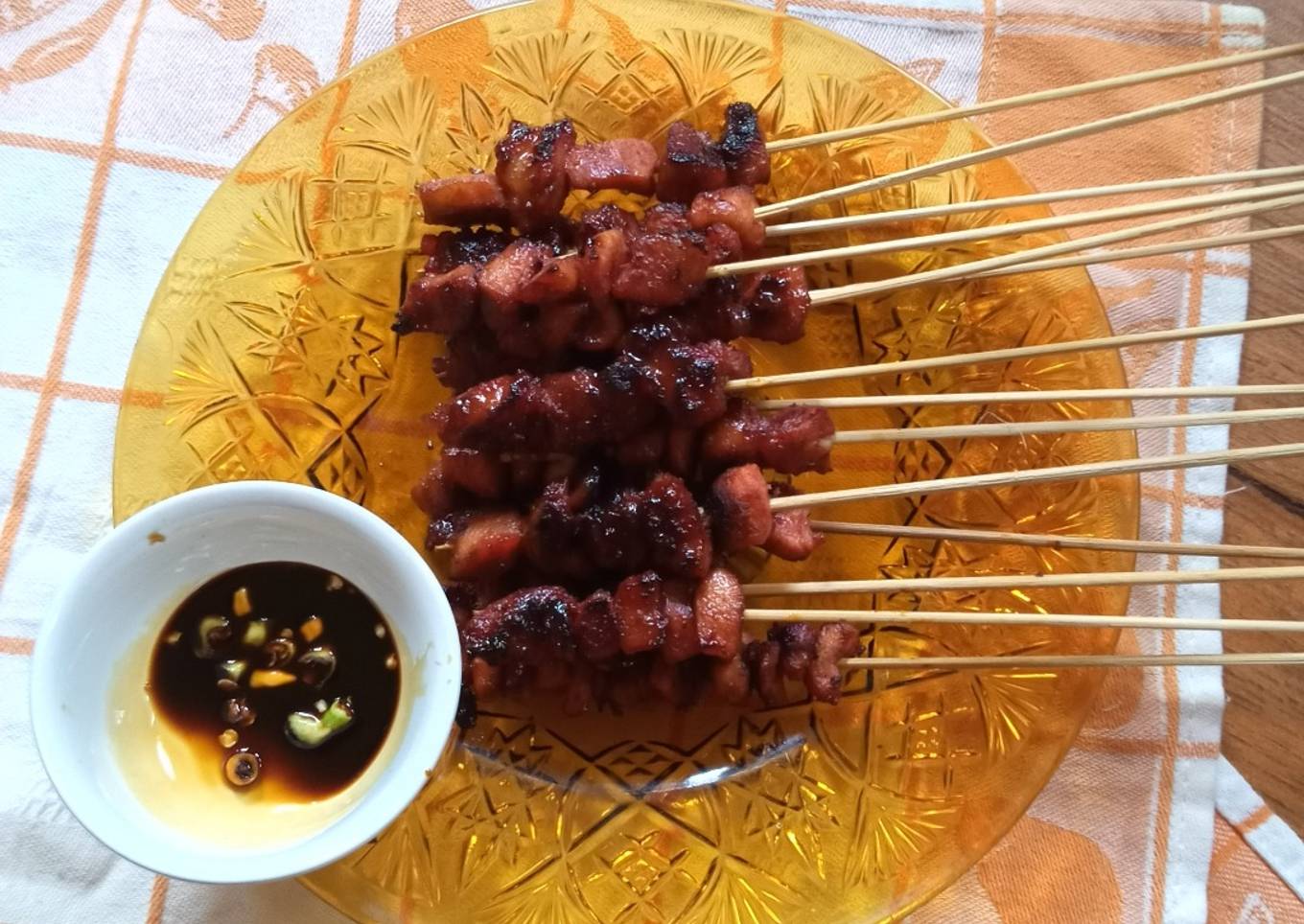 Sate Ayam Bumbu Angkak ala me ������