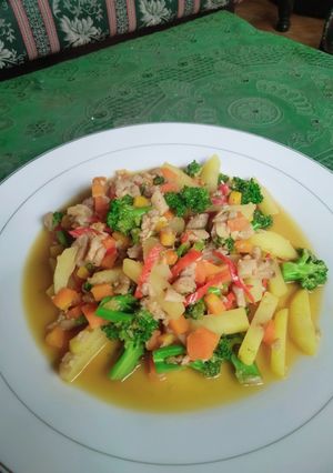 Foto resep Tumis Brokoli Saus Jamur