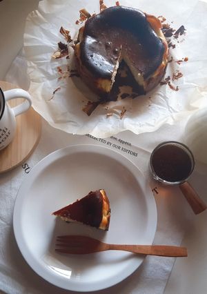 Foto resep Basque Burnt Cheesecake