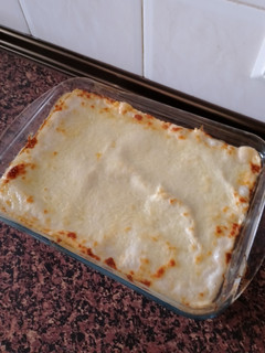 Una foto de Lasaña boloñesa