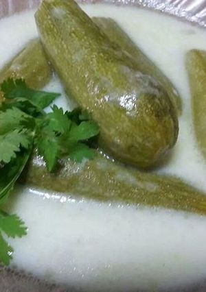 صورة لوصفة محشي كوسا باللبن بتختلف عن المخشي بلحمه