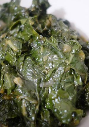 A picture of Spinach plain.