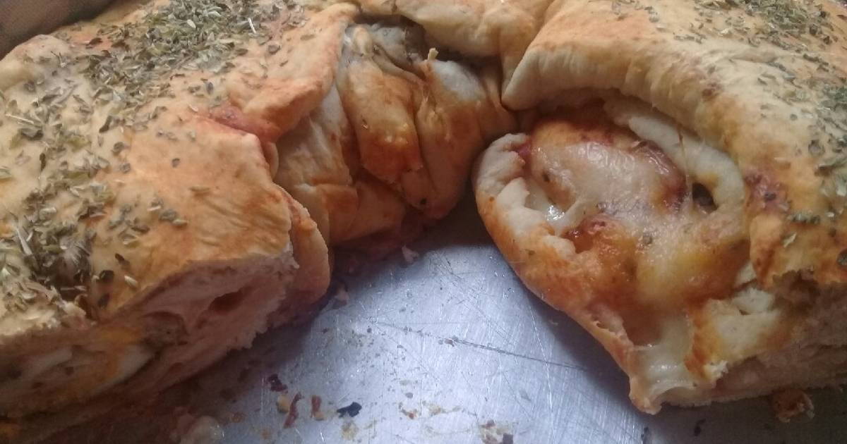 Pizza rellena😋 Receta de Rusa😊