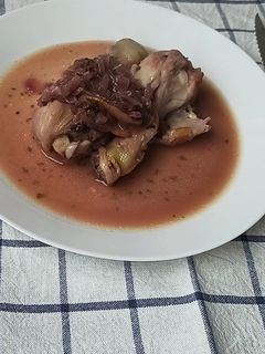 Una foto de Jamoncitos de pollo al limón al estilo de mi casa