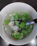 絲瓜蛤蠣湯（簡單料理）（快速料理）