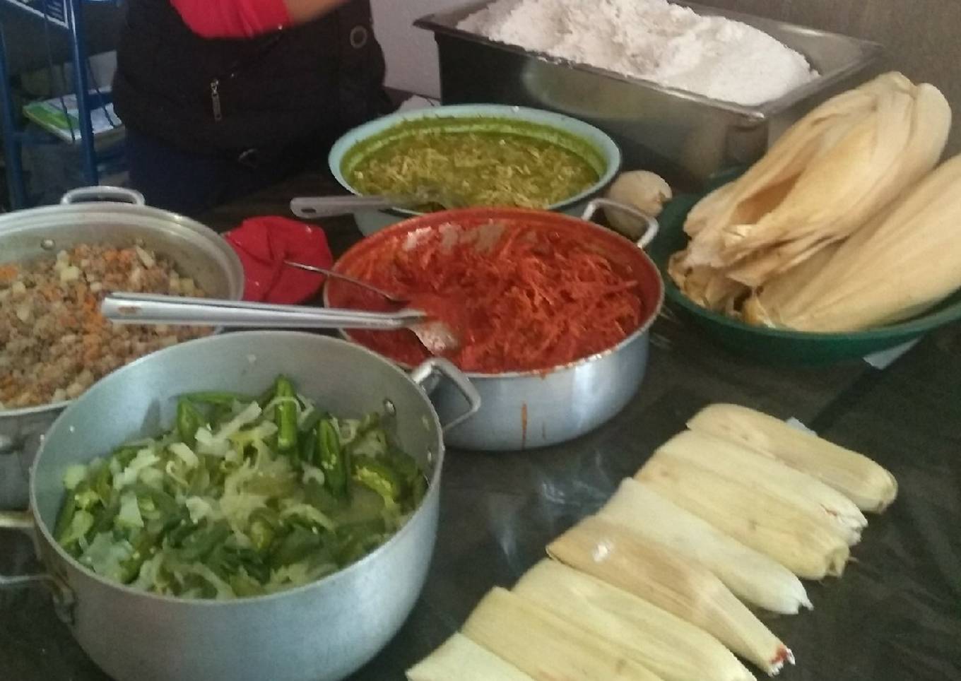 Picadillo en seco especial para el relleno de tamales