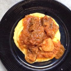 A picture of Cape Malay Tomato Bredie(stew).