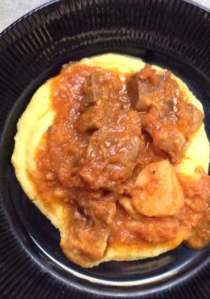 A picture of Cape Malay Tomato Bredie(stew).
