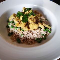 A picture of Goan pork.