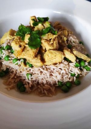 A picture of Goan pork.
