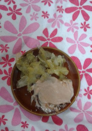 Una foto de Papas tostadas en microondas