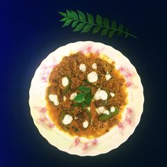 A picture of Brinjal Curry.