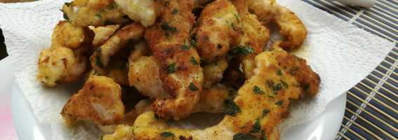 Straccetti di pollo aromatizzati