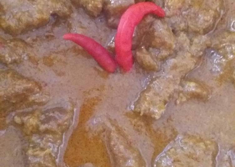 Langkah Mudah untuk Menyiapkan Rendang daging sapi Anti Gagal