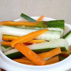 Nutritional Carrot &Cucumber Salad A picture of Nutritional Carrot &Cucumber Salad.