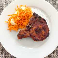 Una foto de Chuletas a la barbacoa!!